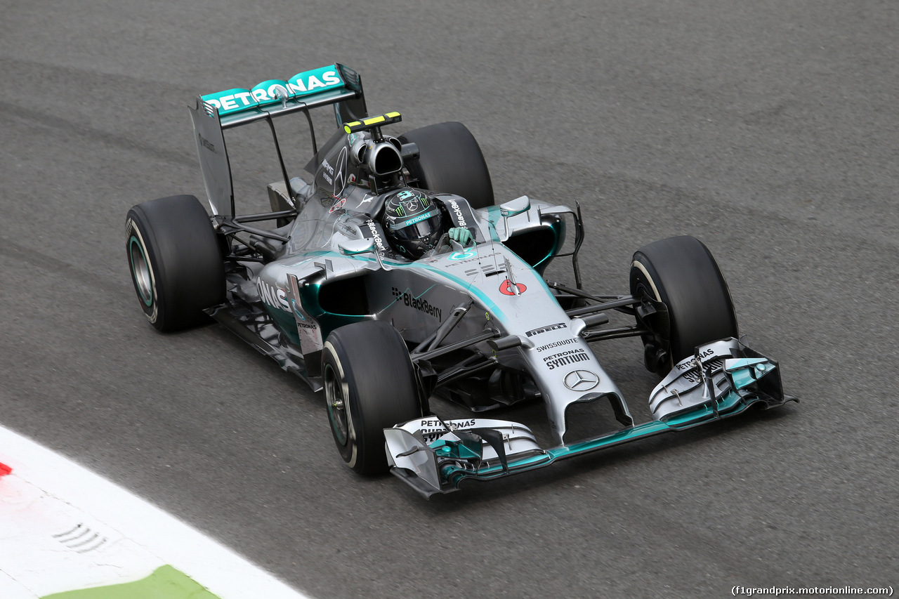 GP ITALIA, 05.09.2014 - Prove Libere 2, Nico Rosberg (GER) Mercedes AMG F1 W05