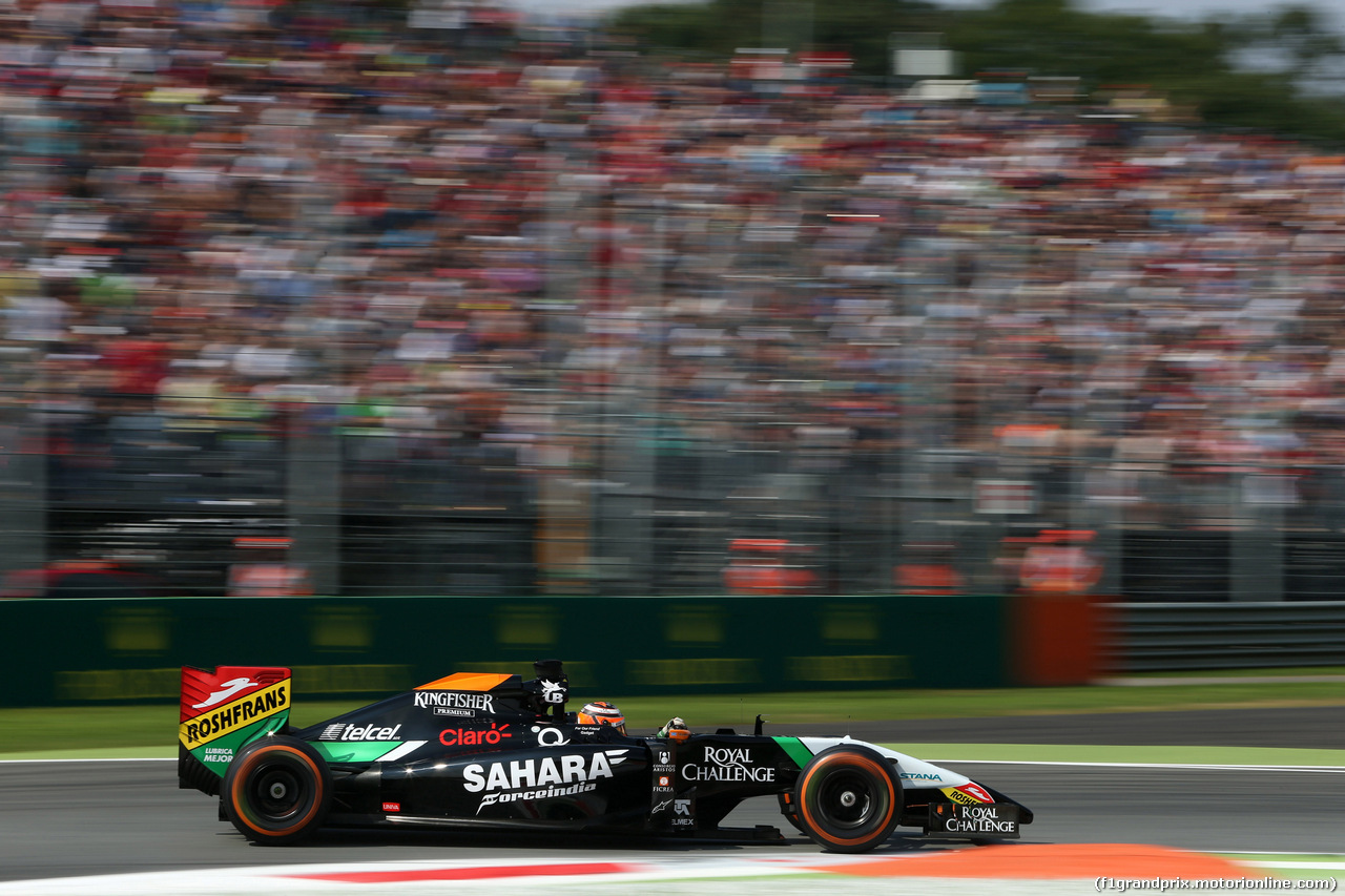GP ITALIA, 05.09.2014 - Prove Libere 2, Nico Hulkenberg (GER) Sahara Force India F1 VJM07