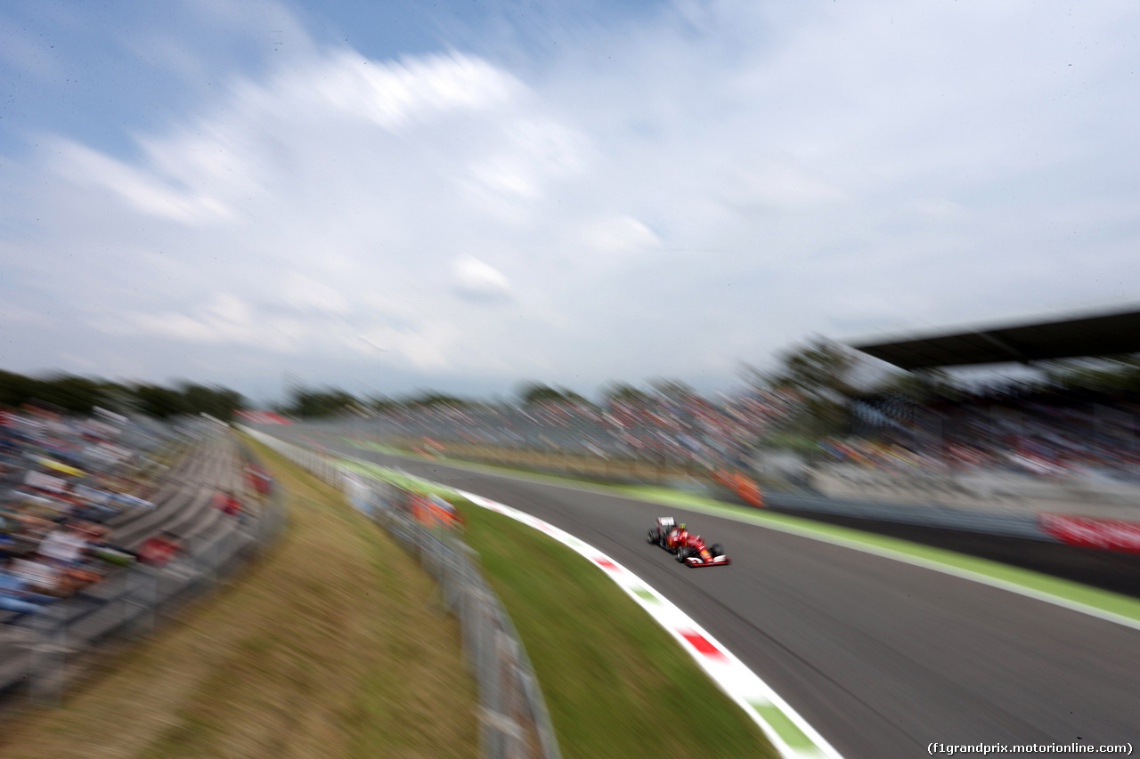 GP ITALIA, 05.09.2014 - Prove Libere 2, Kimi Raikkonen (FIN) Ferrari F14-T