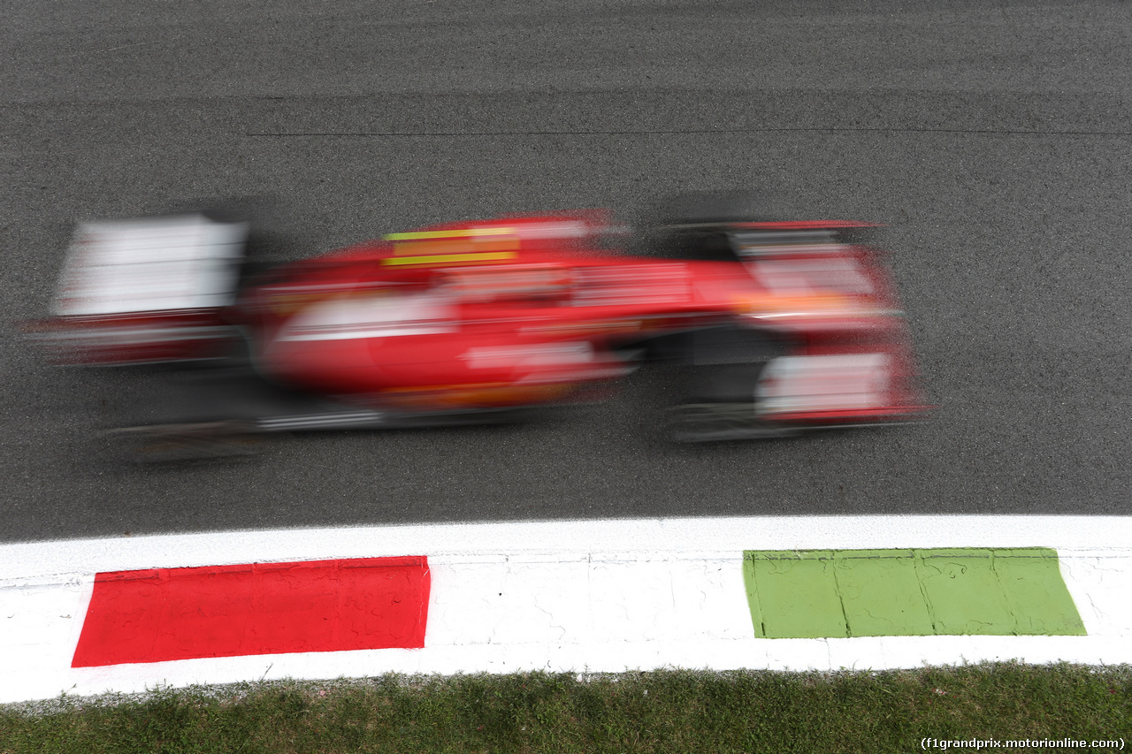 GP ITALIA, 05.09.2014 - Prove Libere 2, Kimi Raikkonen (FIN) Ferrari F14-T