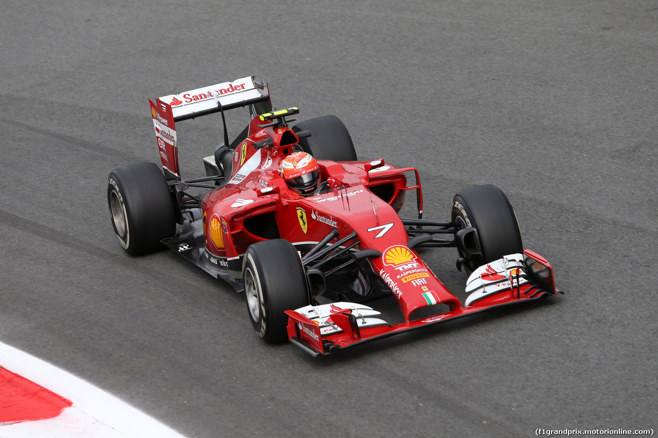 GP ITALIA, 05.09.2014 - Prove Libere 2, Kimi Raikkonen (FIN) Ferrari F14-T