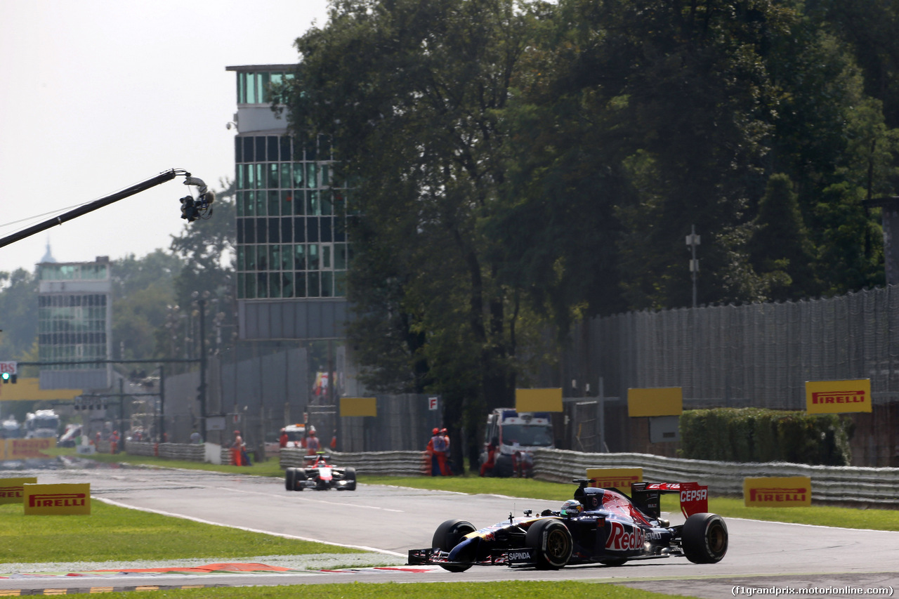 GP ITALIA, 05.09.2014 - Prove Libere 2, Jean-Eric Vergne (FRA) Scuderia Toro Rosso STR9