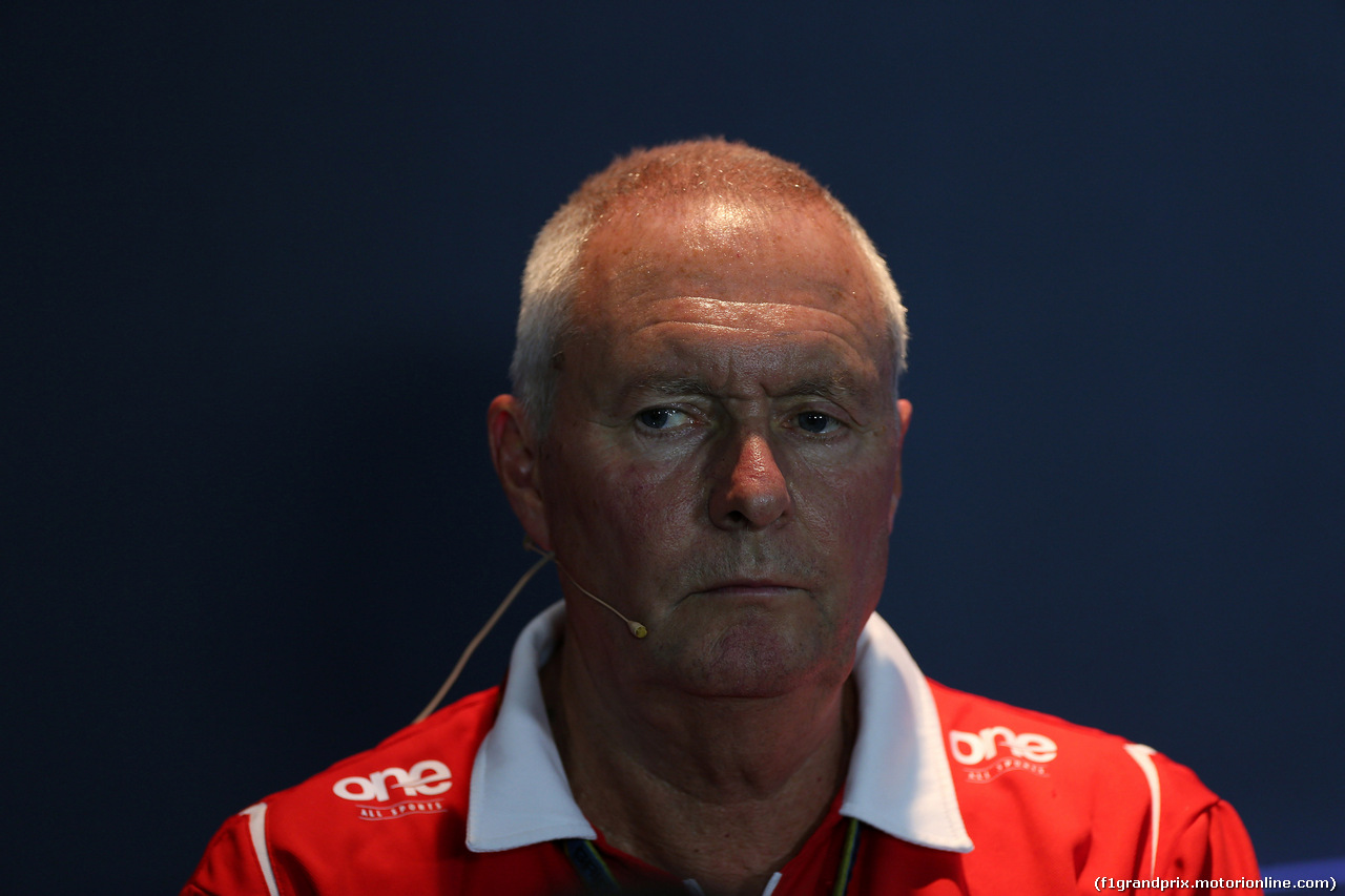 GP ITALIA, 05.09.2014 - Conferenza Stampa, John Booth (GBR) Marussia F1 Team Team Principal.