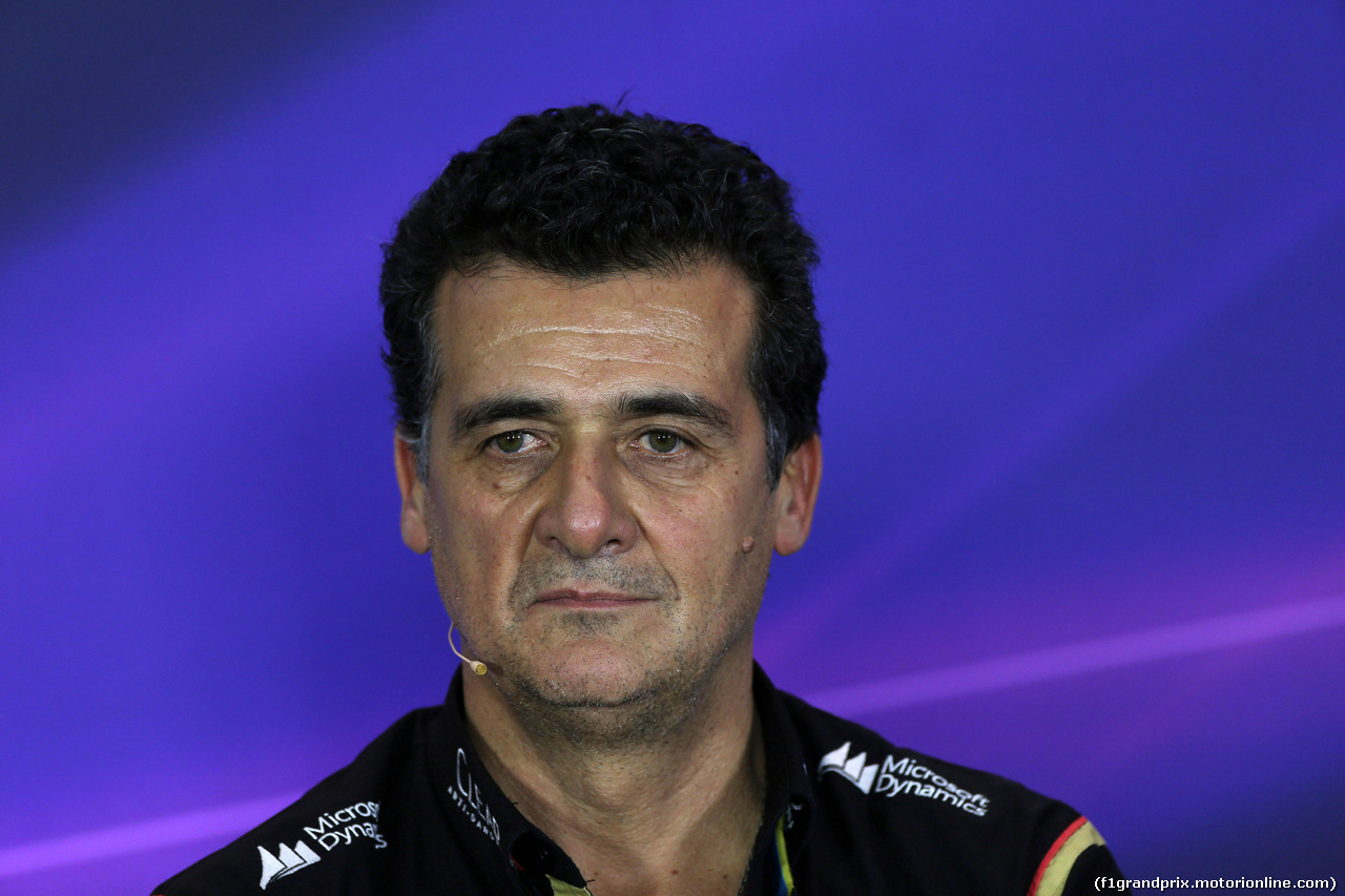 GP ITALIA, 05.09.2014 - Conferenza Stampa, Federico Gastaldi (ARG) Lotus F1 Team Deputy Team Principal