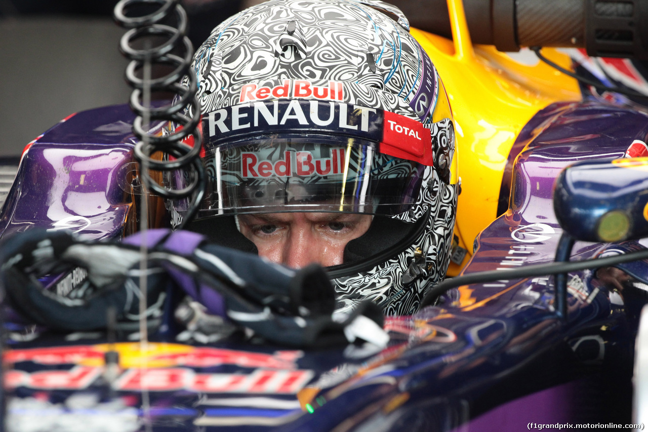 GP ITALIA, 05.09.2014 - Prove Libere 2, Sebastian Vettel (GER) Red Bull Racing RB10