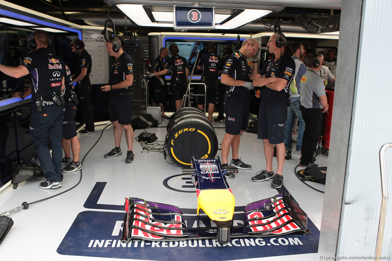 GP ITALIA, 05.09.2014 - Prove Libere 2, Mechanics Red Bull