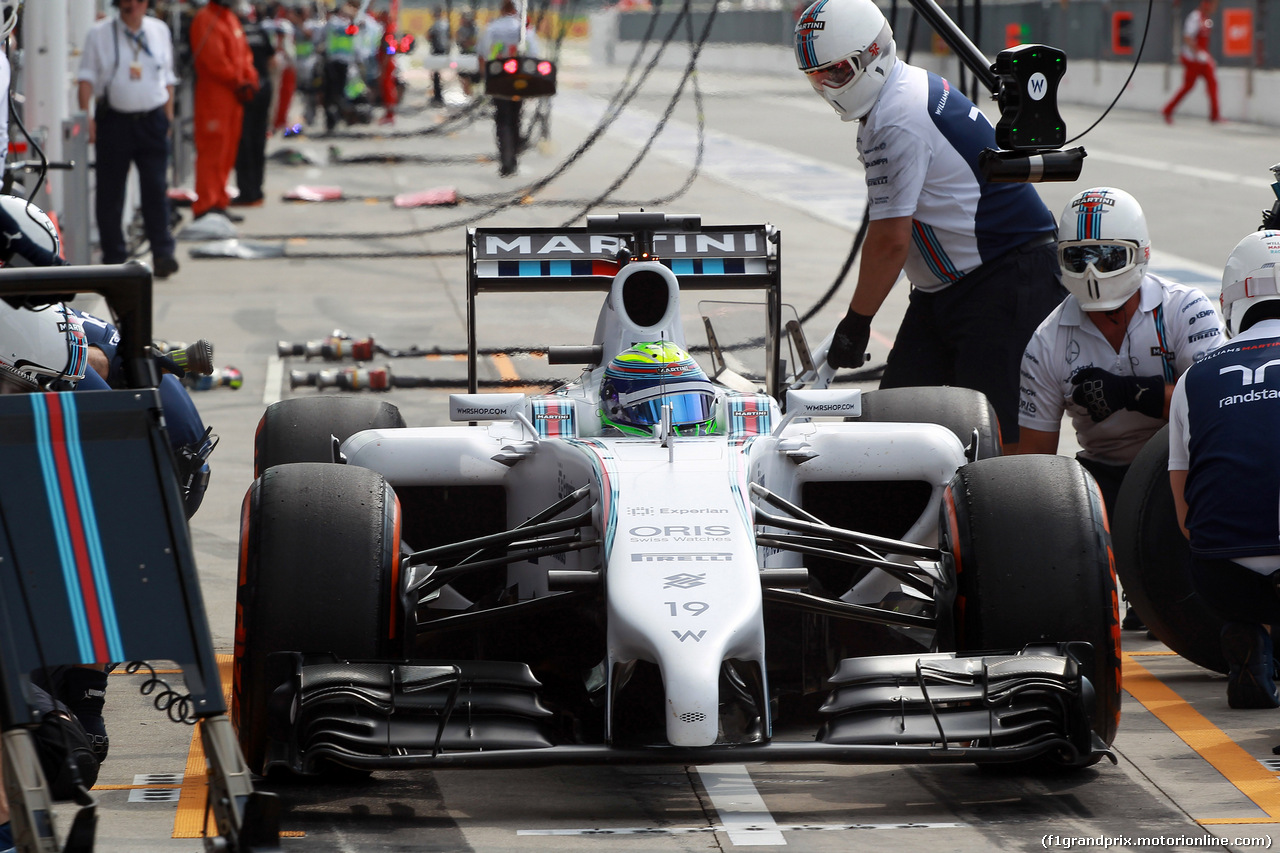 GP ITALIA, 05.09.2014 - Prove Libere 2, Fernando Alonso (ESP) Ferrari F14-T