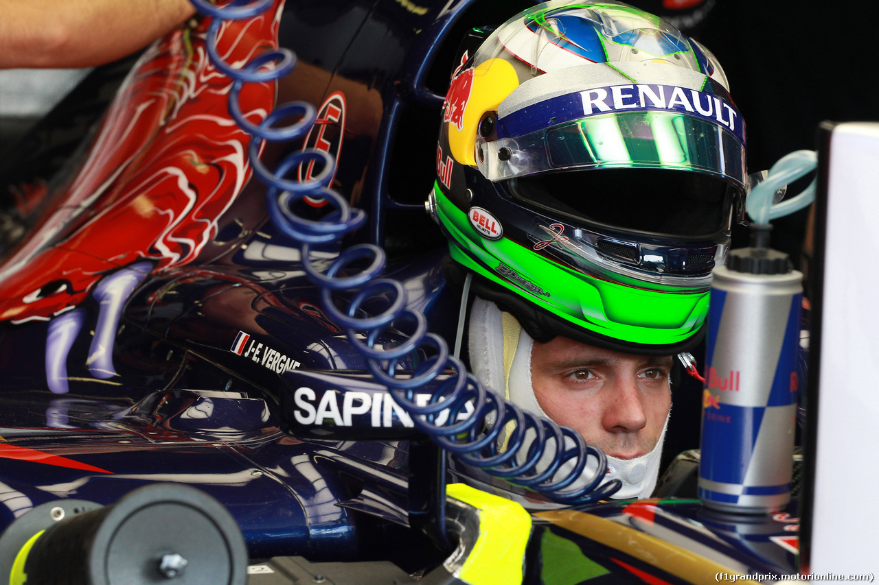 GP ITALIA, 05.09.2014 - Prove Libere 2, Jean-Eric Vergne (FRA) Scuderia Toro Rosso STR9