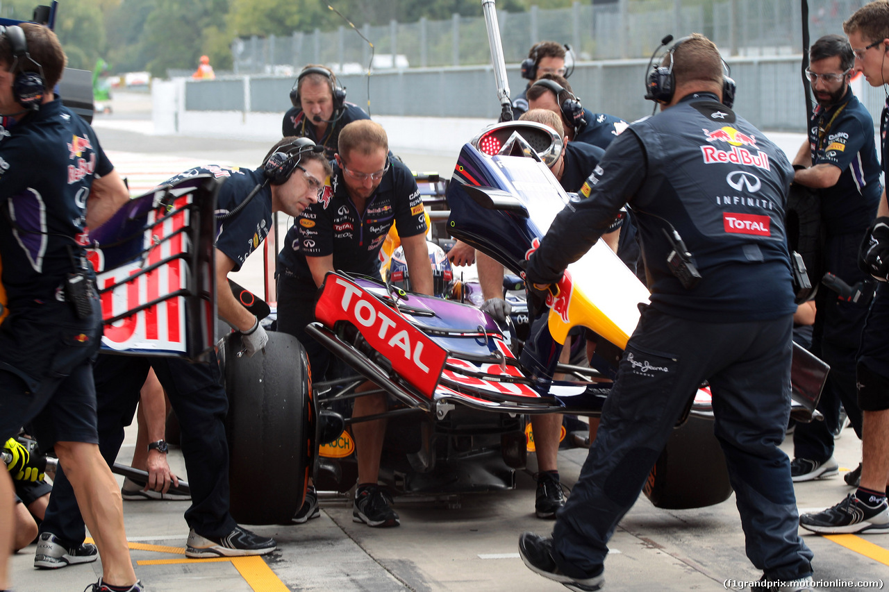 GP ITALIA, 05.09.2014 - Prove Libere 2, Daniel Ricciardo (AUS) Red Bull Racing RB10