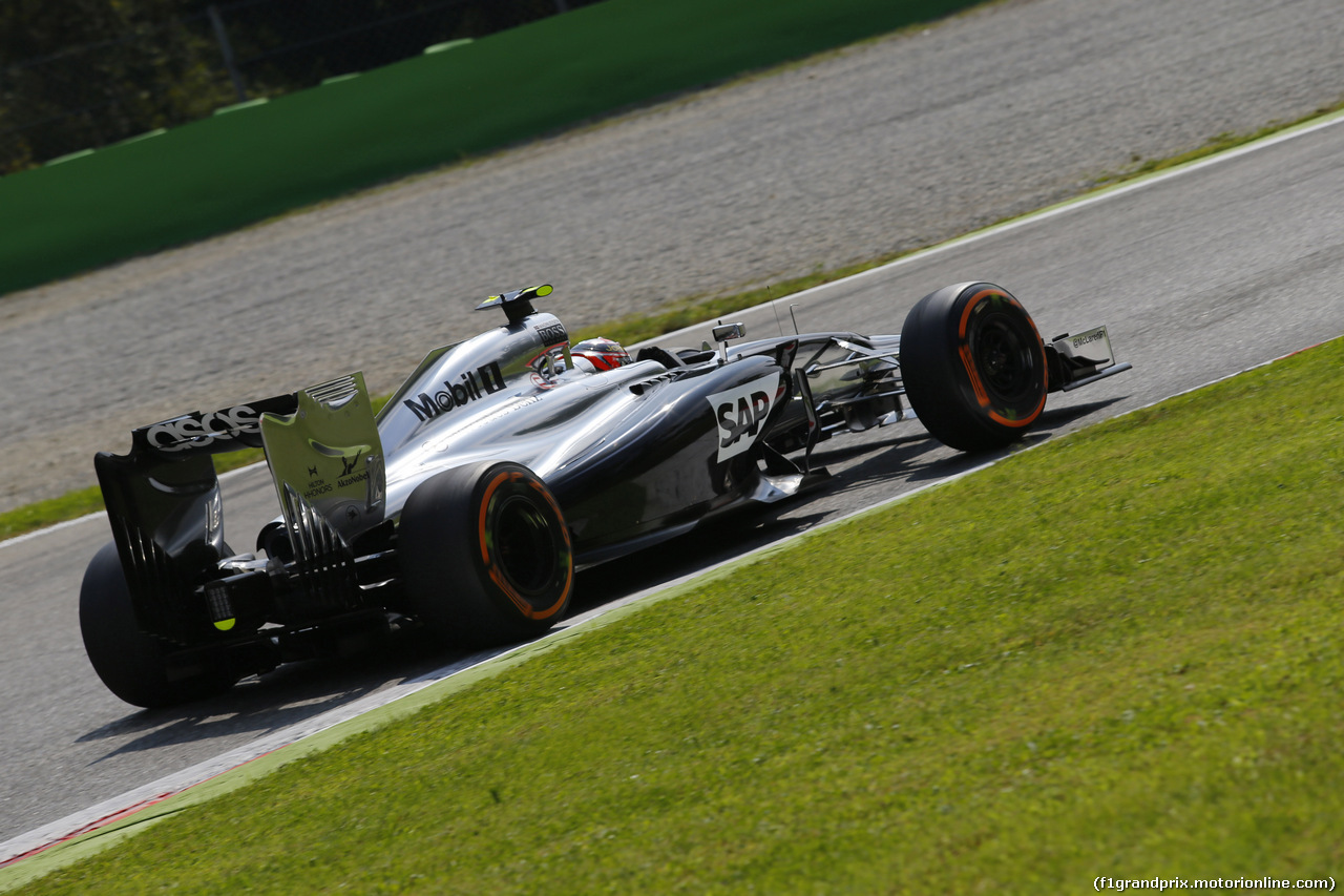 GP ITALIA, 05.09.2014 - Prove Libere 2, Kevin Magnussen (DEN) McLaren Mercedes MP4-29