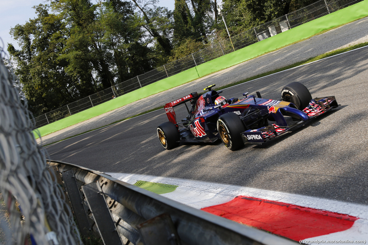 GP ITALIA, 05.09.2014 - Prove Libere 2, Daniil Kvyat (RUS) Scuderia Toro Rosso STR9