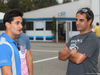 GP ITALIA, 04.09.2014- Julian Leal (COL) e Juan Pablo Montoya (COL)