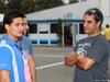 GP ITALIA, 04.09.2014- Julian Leal (COL) e Juan Pablo Montoya (COL)