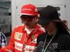 GP ITALIA, 05.09.2014 - Free Practice 1, Kimi Raikkonen (FIN) Ferrari F14-T e Domenica Minttu Virtanen
