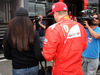 GP ITALIA, 05.09.2014 - Free Practice 1, Kimi Raikkonen (FIN) Ferrari F14-T e Domenica Minttu Virtanen