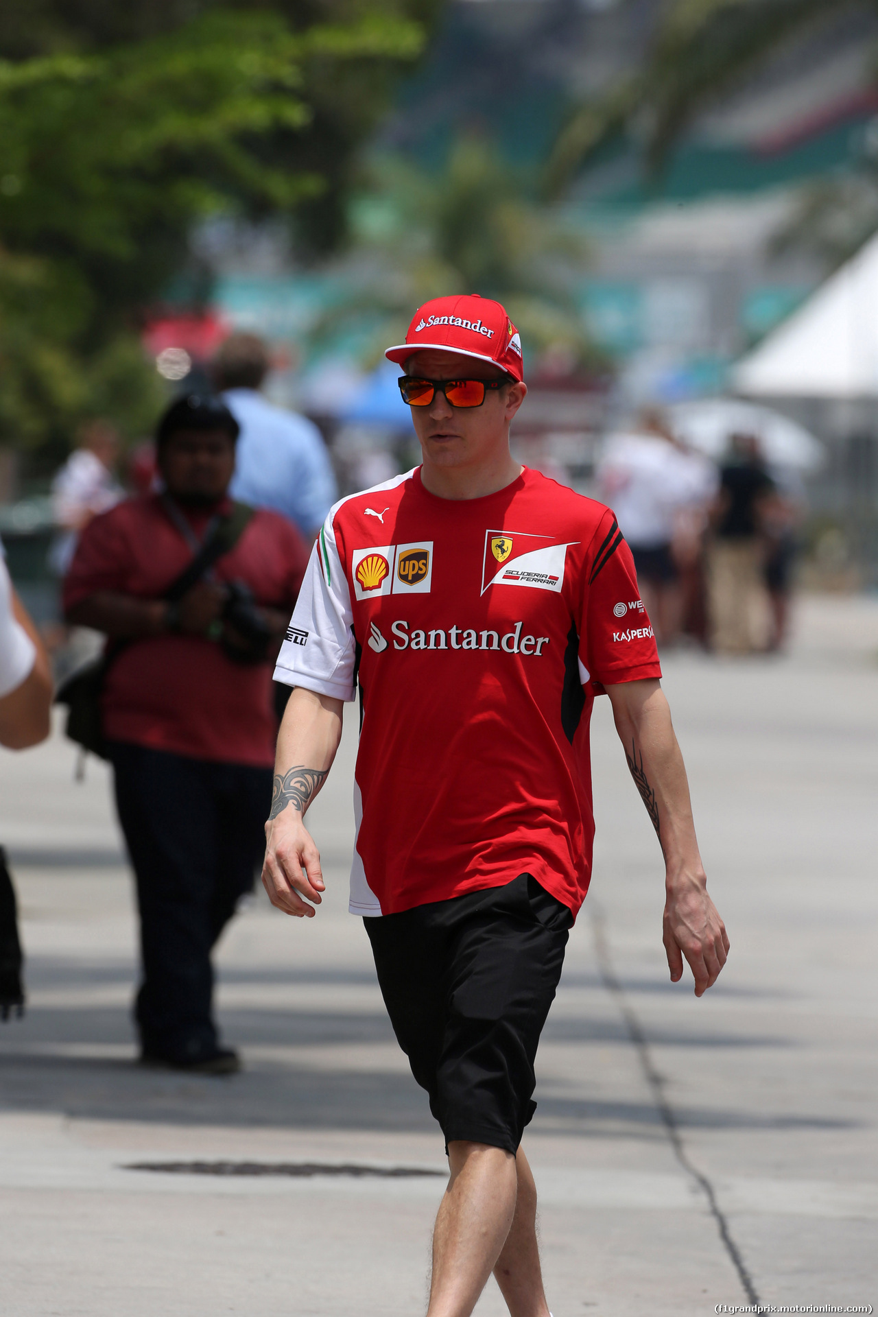 GP MALESIA, 30.03.2014 - Kimi Raikkonen (FIN) Ferrari F14-T