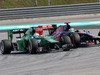 GP MALESIA, 30.03.2014 - Gara, Marcus Ericsson (SUE) Caterham F1 Team CT-04 e Jean-Eric Vergne (FRA) Scuderia Toro Rosso STR9