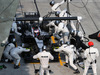 GP MALESIA, 30.03.2014 - Gara, Pit stop, Jenson Button (GBR) McLaren Mercedes MP4-29