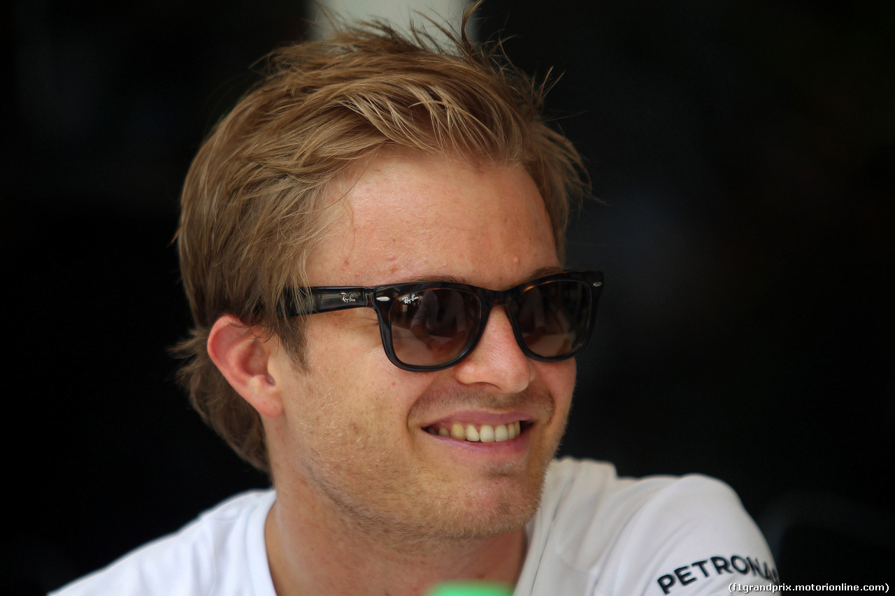 GP MALESIA, 27.03.2014- Nico Rosberg (GER) Mercedes AMG F1 W05