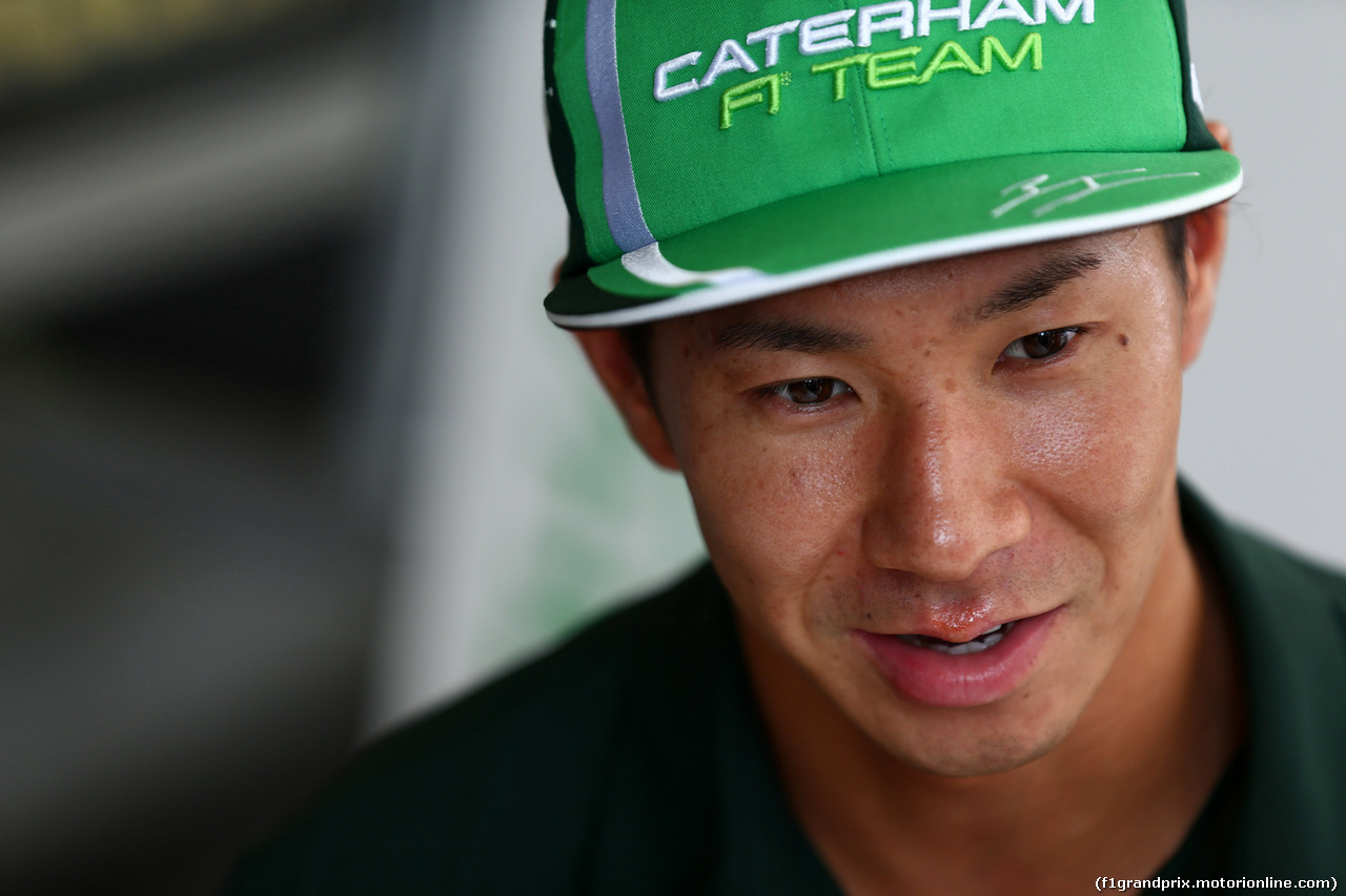 GP MALESIA, 27.03.2014- Kamui Kobayashi (JAP) Caterham F1 Team CT-04