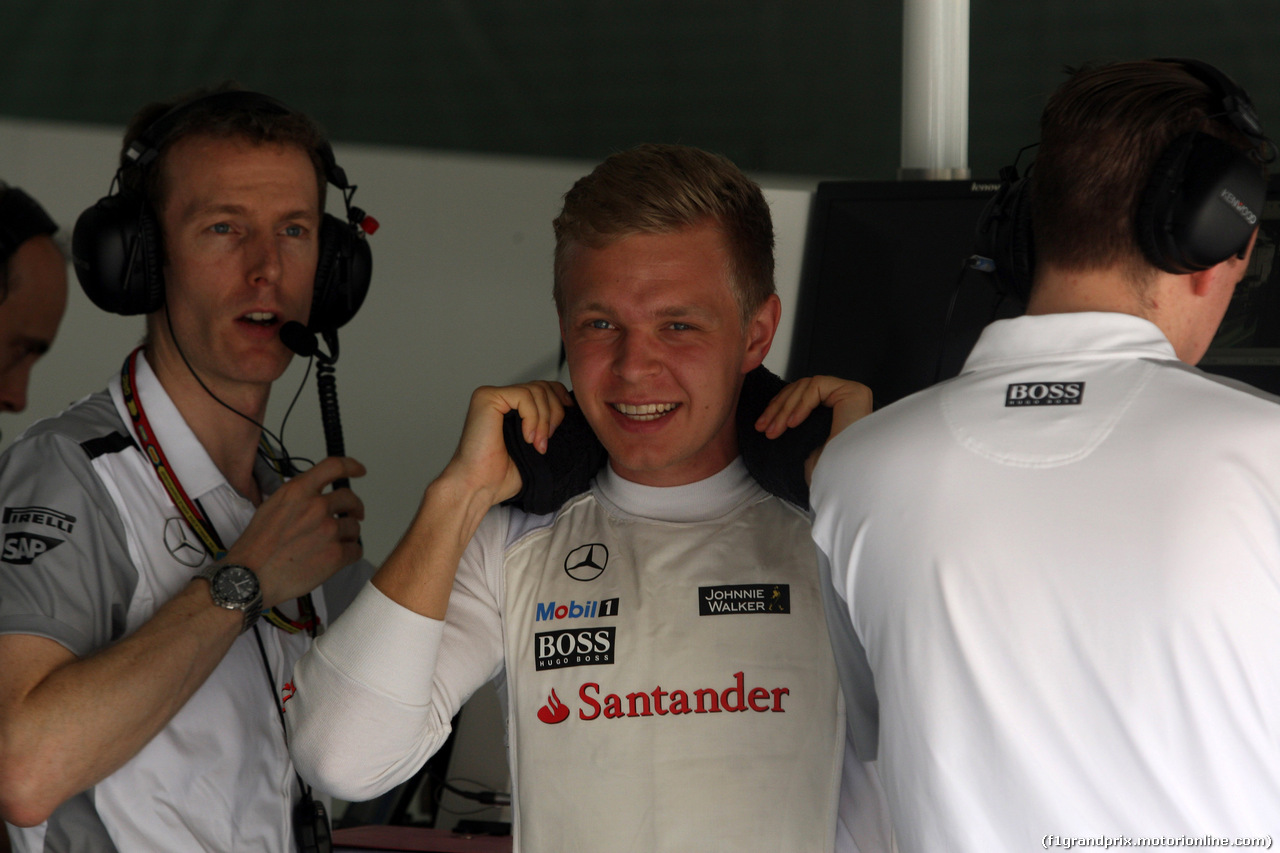 GP MALESIA, 29.03.2014- Prove Libere 3, Kevin Magnussen (DEN) McLaren Mercedes MP4-29