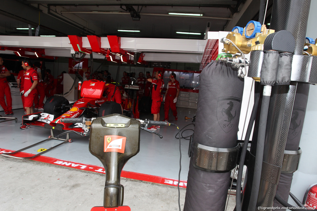 GP MALESIA, 29.03.2014- Prove Libere 3, Kimi Raikkonen (FIN) Ferrari F14-T