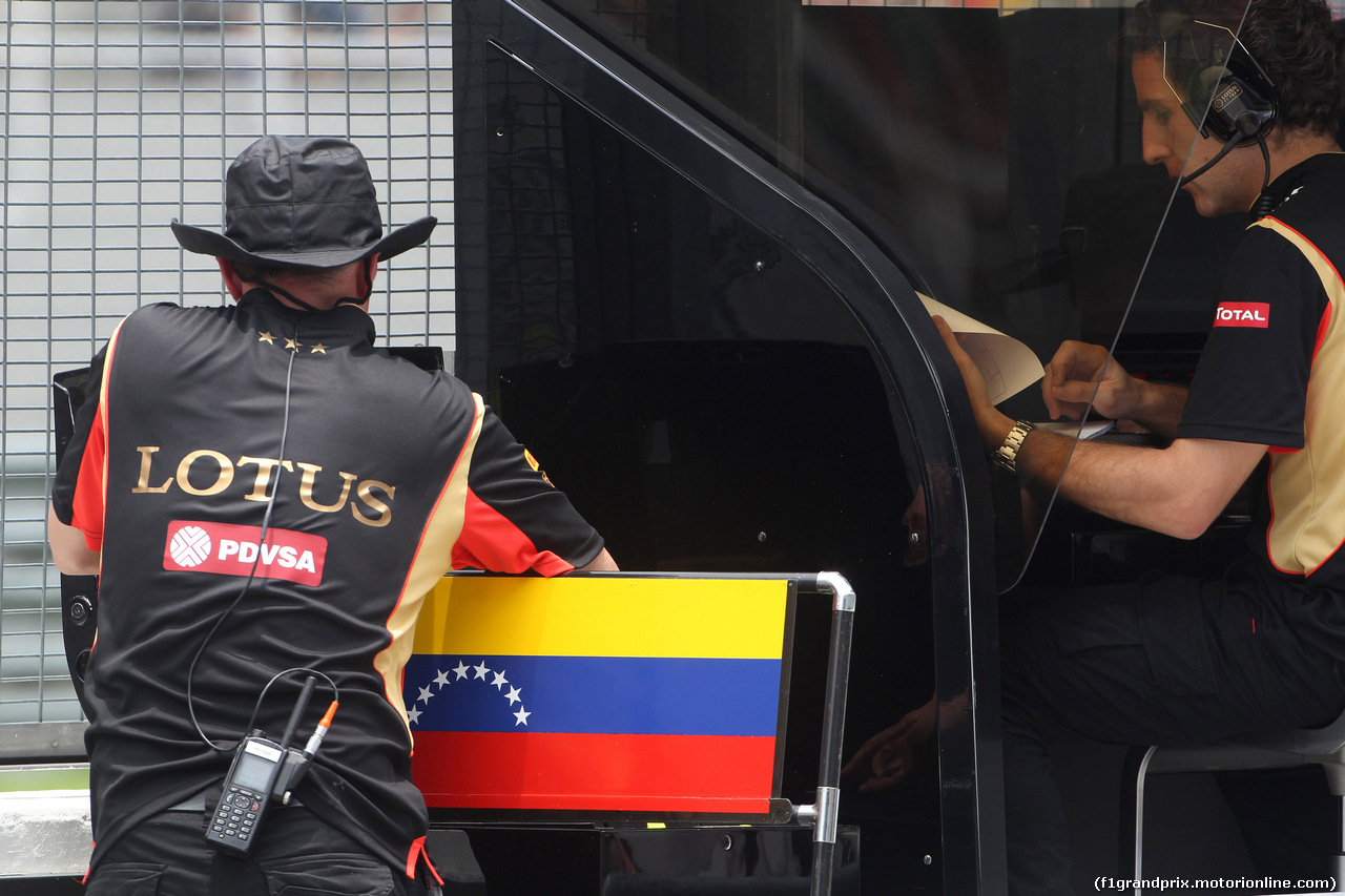 GP MALESIA, 29.03.2014- Prove Libere 3, Mechanic Lotus