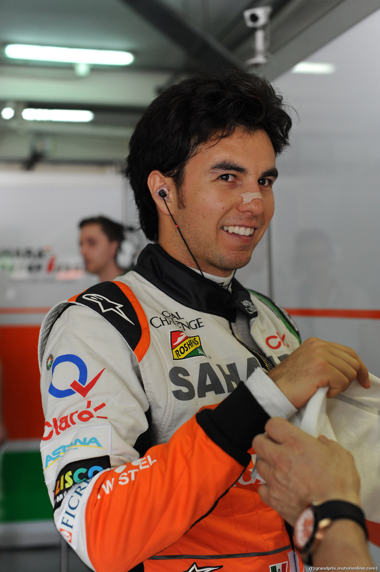 GP MALESIA, 29.03.2014- Prove Libere 3, Sergio Perez (MEX) Sahara Force India F1 VJM07