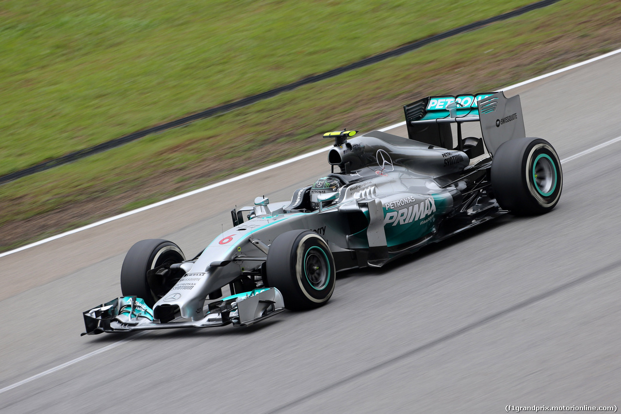 GP MALESIA, 29.03.2014- Prove Libere 3, Nico Rosberg (GER) Mercedes AMG F1 W05