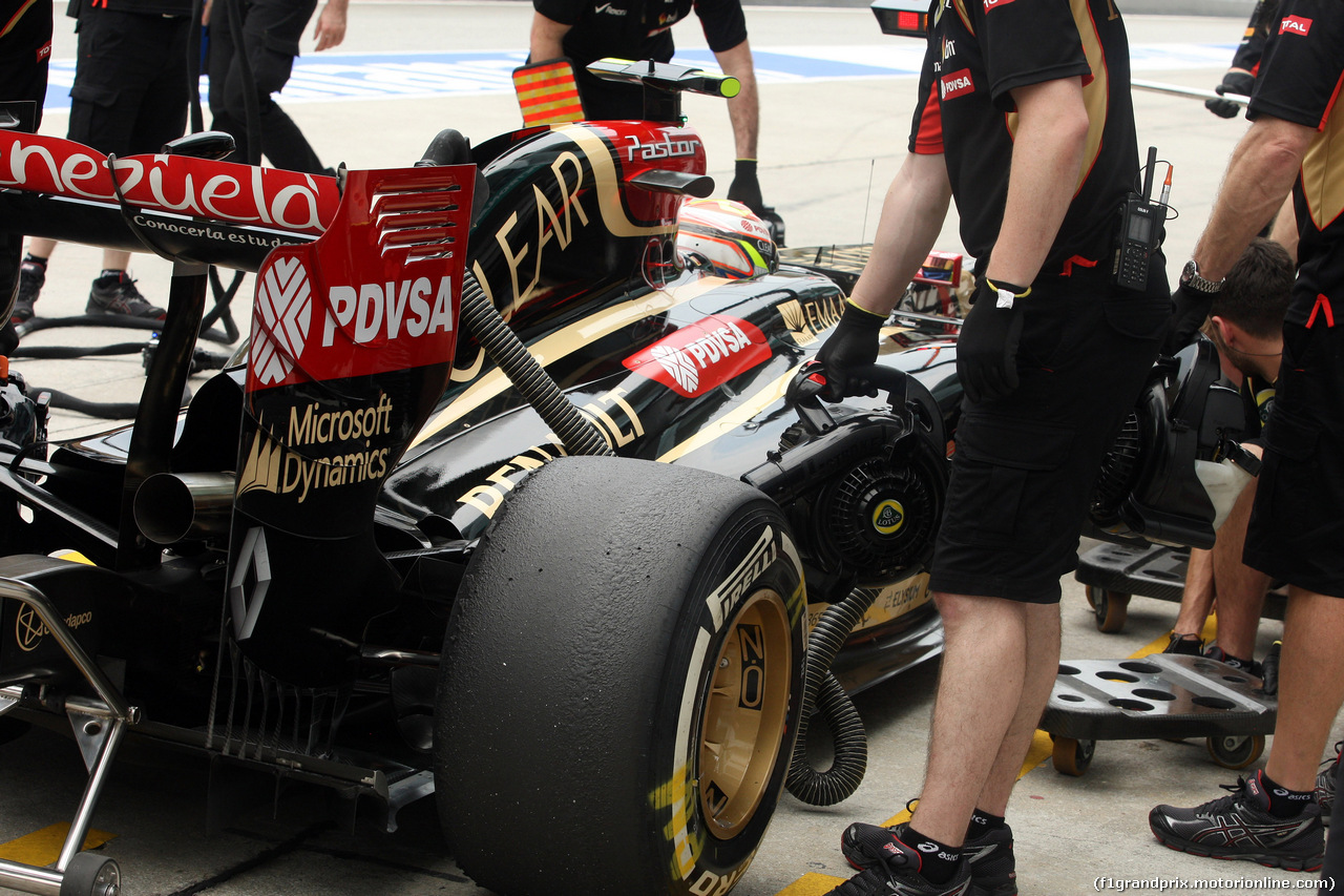GP MALESIA, 29.03.2014- Prove Libere 3, Pastor Maldonado (VEN) Lotus F1 Team E22