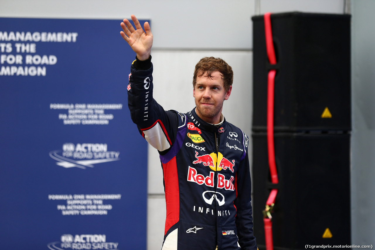 GP MALESIA, 29.03.2014- Qualifiche, secondo Sebastian Vettel (GER) Red Bull Racing RB10