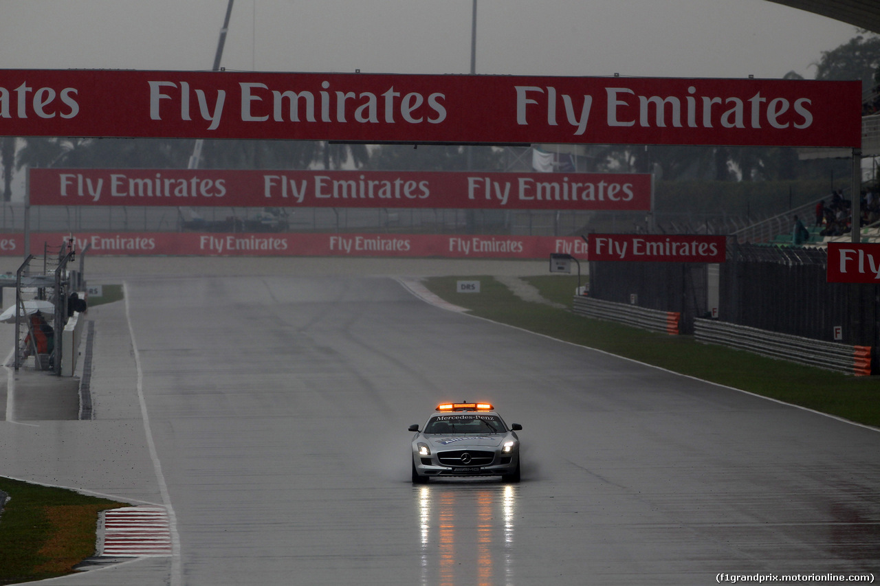 GP MALESIA, 29.03.2014- Qualifiche, The Safety car on the track