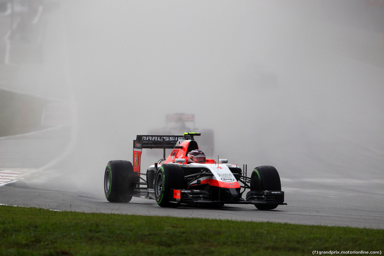 GP MALESIA, 29.03.2014- Qualifiche, Max Chilton (GBR), Marussia F1 Team MR03