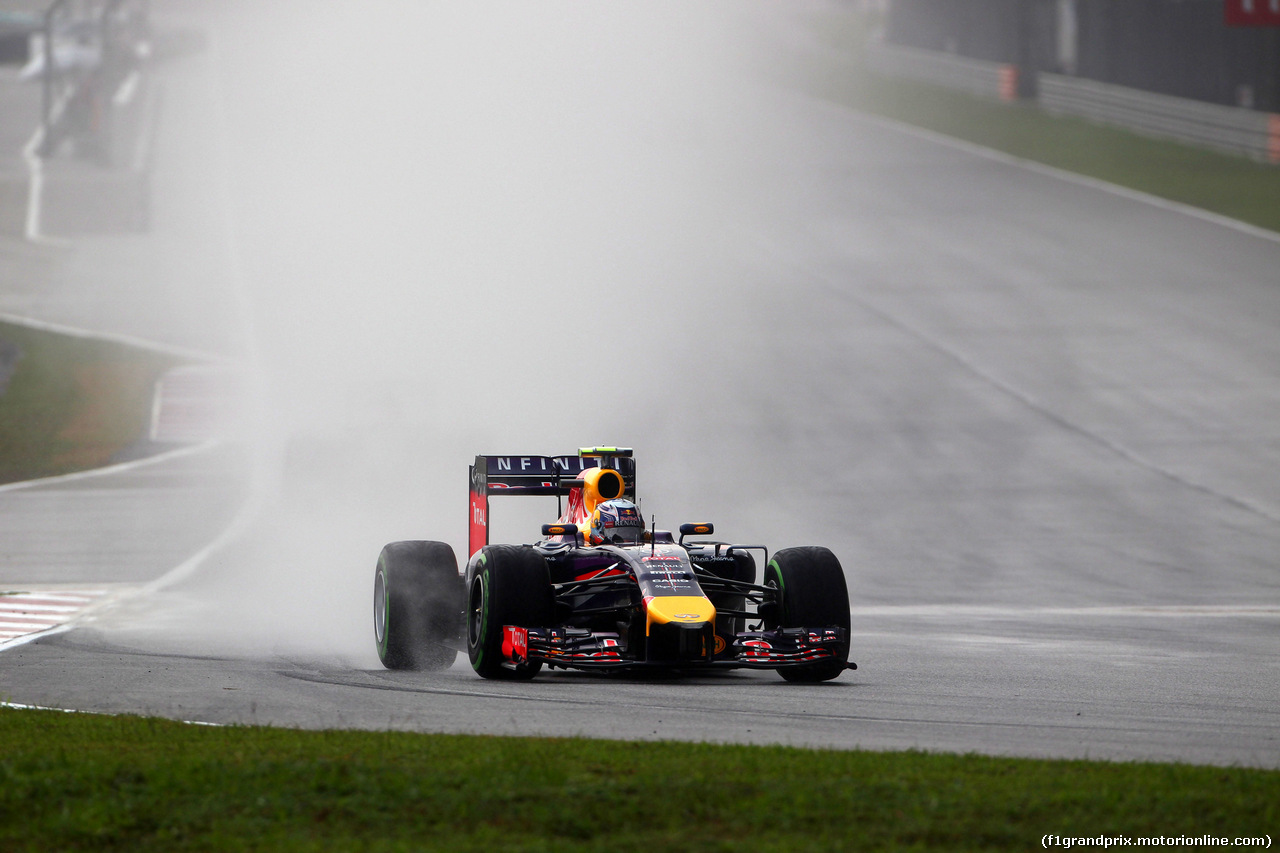 GP MALESIA, 29.03.2014- Qualifiche, Daniel Ricciardo (AUS) Red Bull Racing RB10