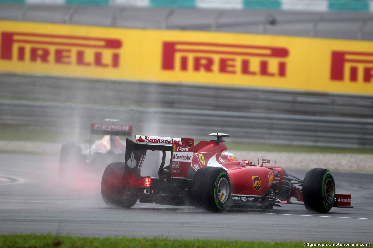 GP MALESIA, 29.03.2014- Qualifiche, Kimi Raikkonen (FIN) Ferrari F14-T
