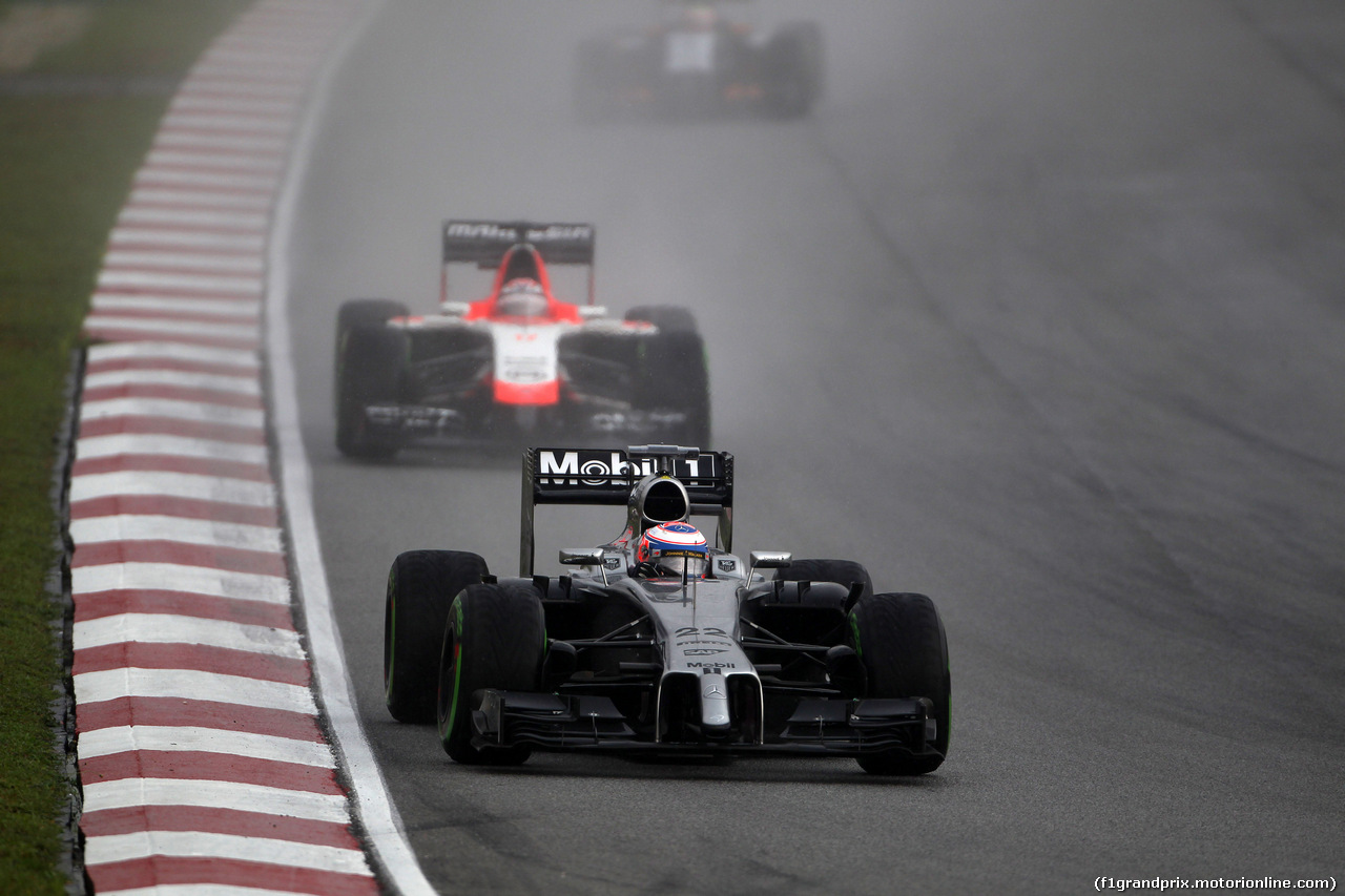 GP MALESIA, 29.03.2014- Qualifiche, Jenson Button (GBR) McLaren Mercedes MP4-29
