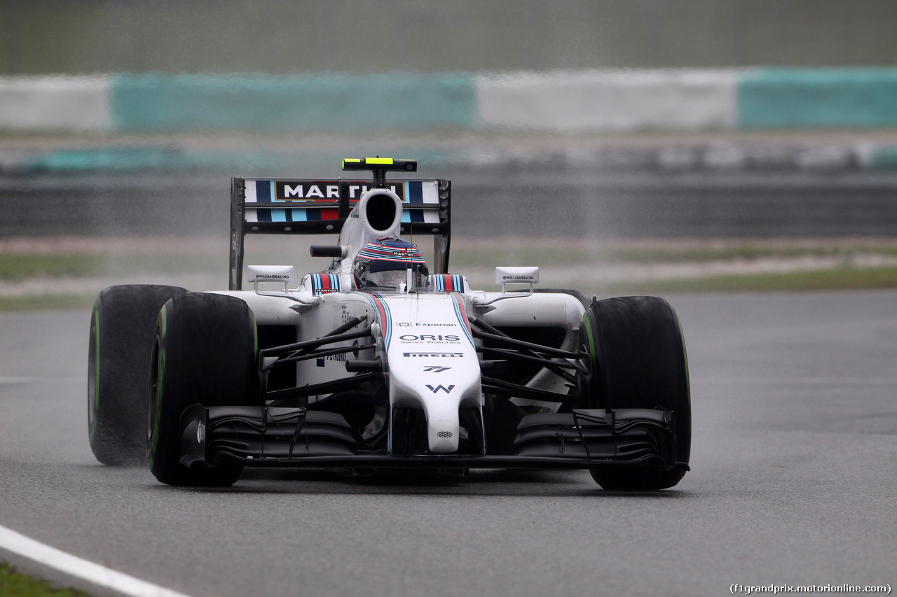 GP MALESIA, 29.03.2014- Qualifiche, Valtteri Bottas (FIN) Williams F1 Team FW36