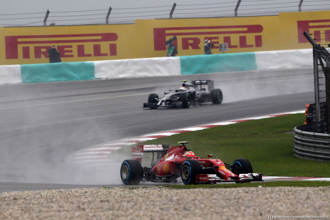 GP MALESIA, 29.03.2014- Qualifiche, Kimi Raikkonen (FIN) Ferrari F14-T