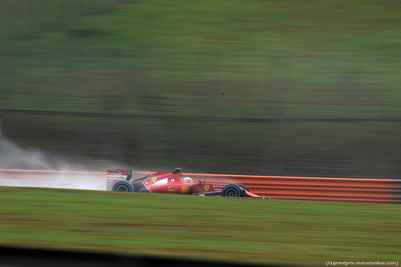 GP MALESIA, 29.03.2014- Qualifiche, Fernando Alonso (ESP) Ferrari F14-T
