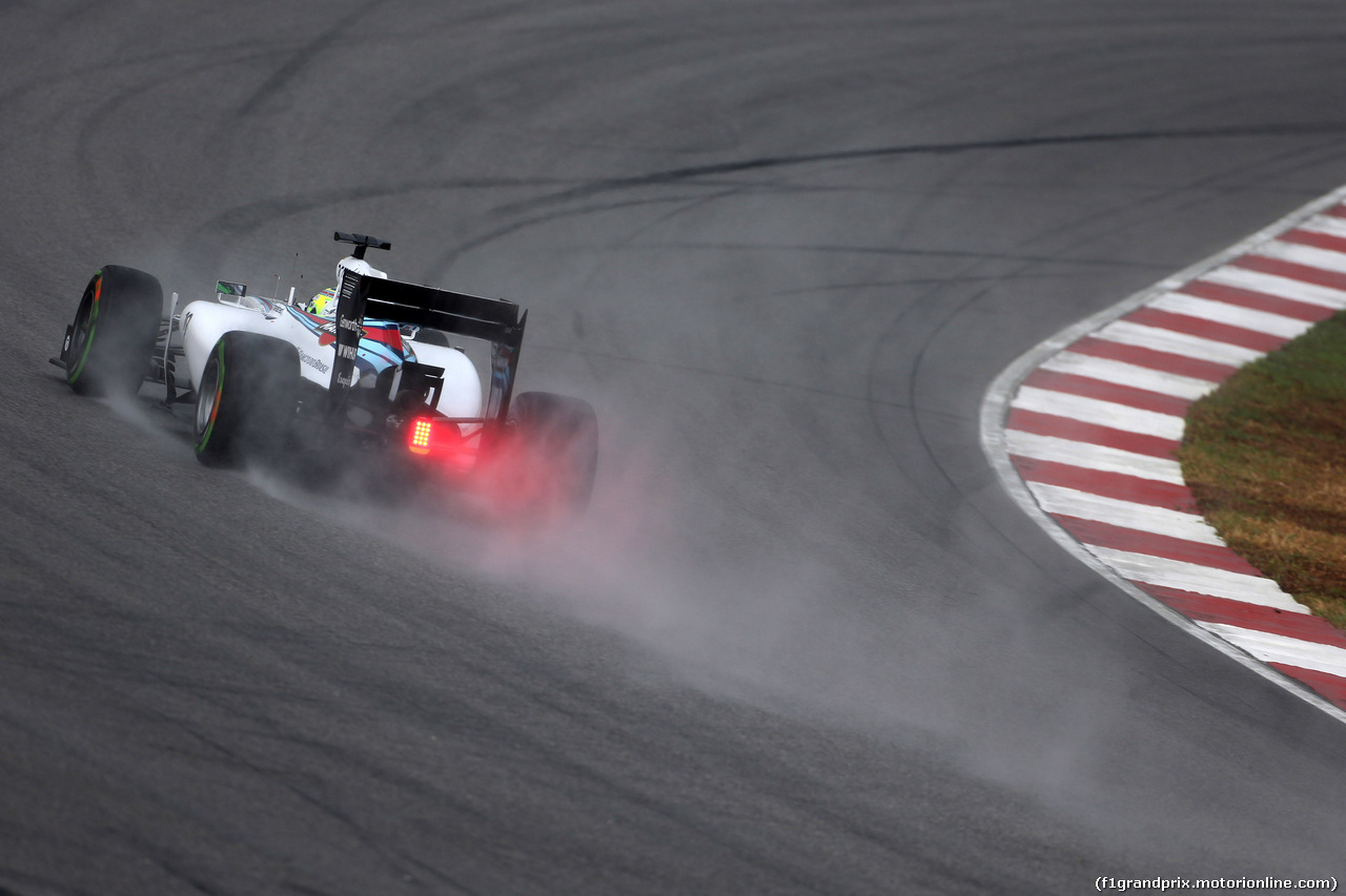 GP MALESIA, 29.03.2014- Qualifiche, Felipe Massa (BRA) Williams F1 Team FW36