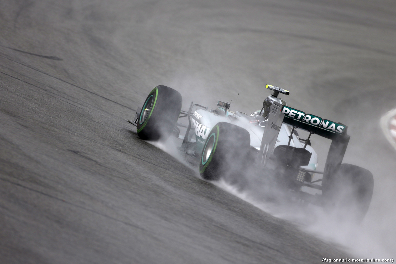 GP MALESIA, 29.03.2014- Qualifiche, Nico Rosberg (GER) Mercedes AMG F1 W05