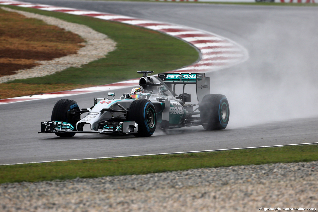 GP MALESIA, 29.03.2014- Qualifiche, Lewis Hamilton (GBR) Mercedes AMG F1 W05