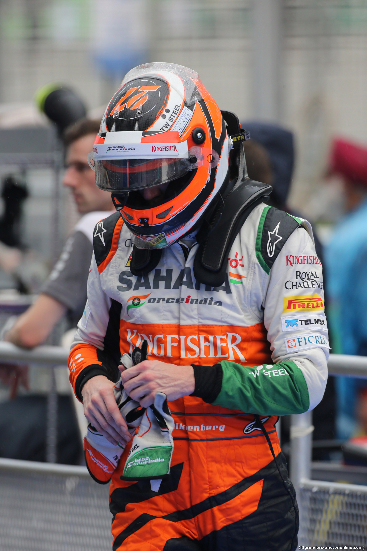 GP MALESIA, 29.03.2014- Qualifiche, Nico Hulkenberg (GER) Sahara Force India F1 VJM07
