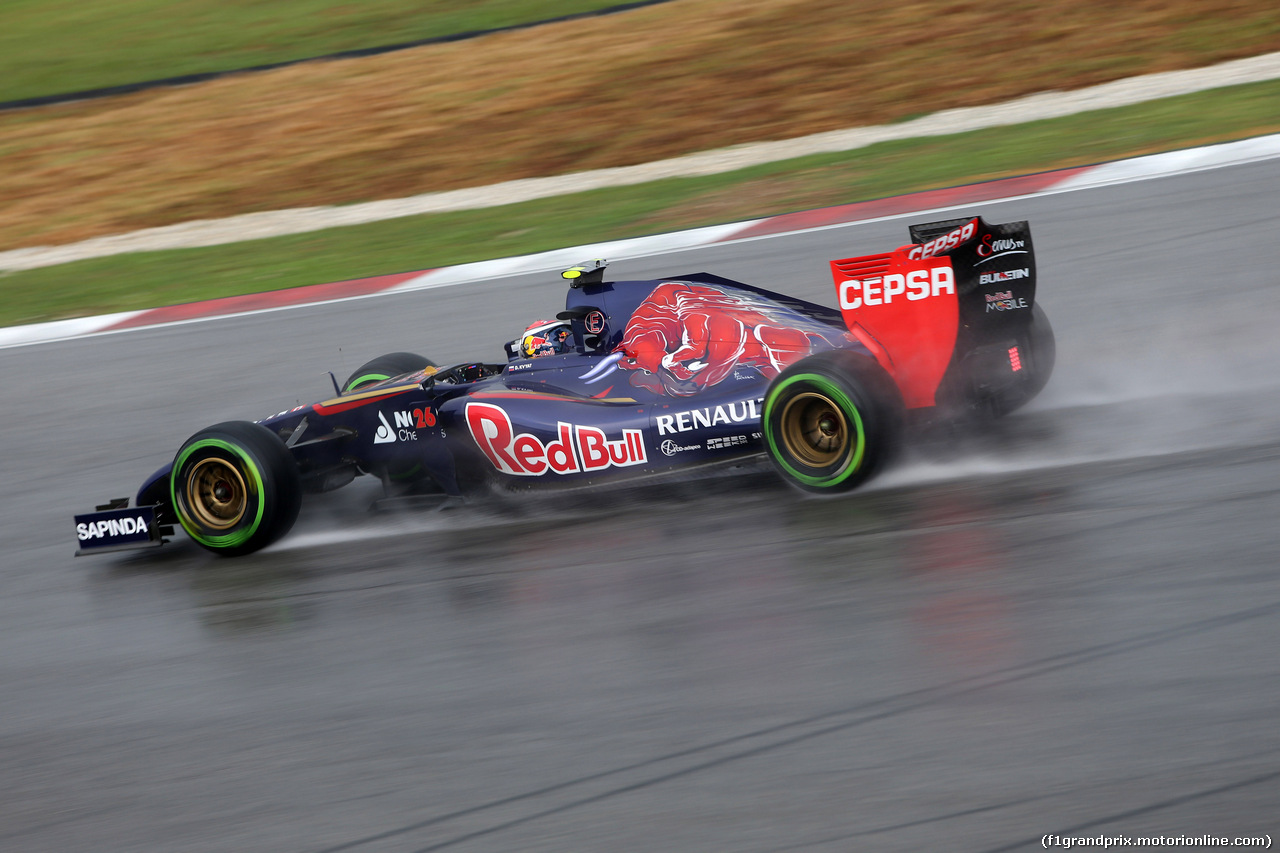 GP MALESIA, 29.03.2014- Qualifiche, Daniil Kvyat (RUS) Scuderia Toro Rosso STR9