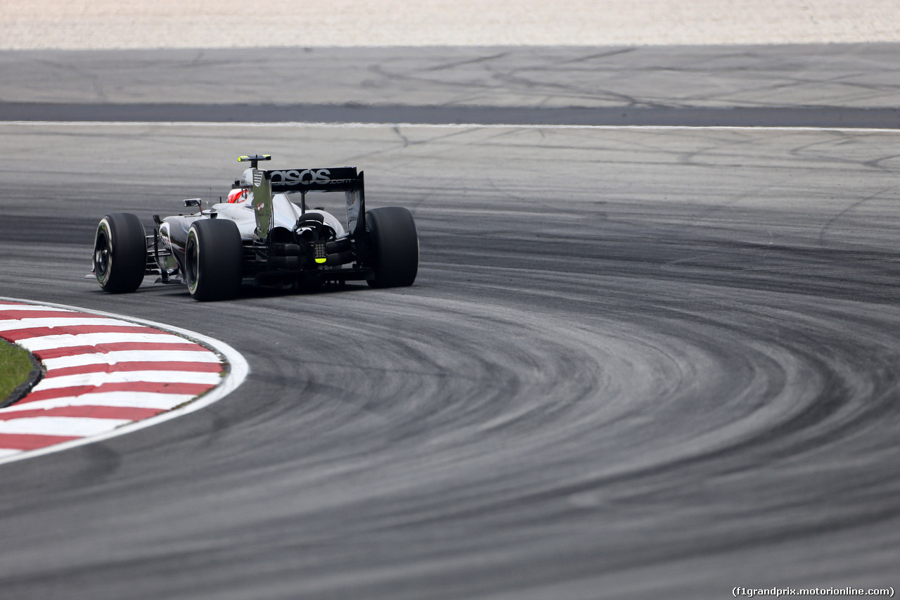 GP MALESIA, 28.03.2014- Prove Libere 2, Kevin Magnussen (DEN) McLaren Mercedes MP4-29