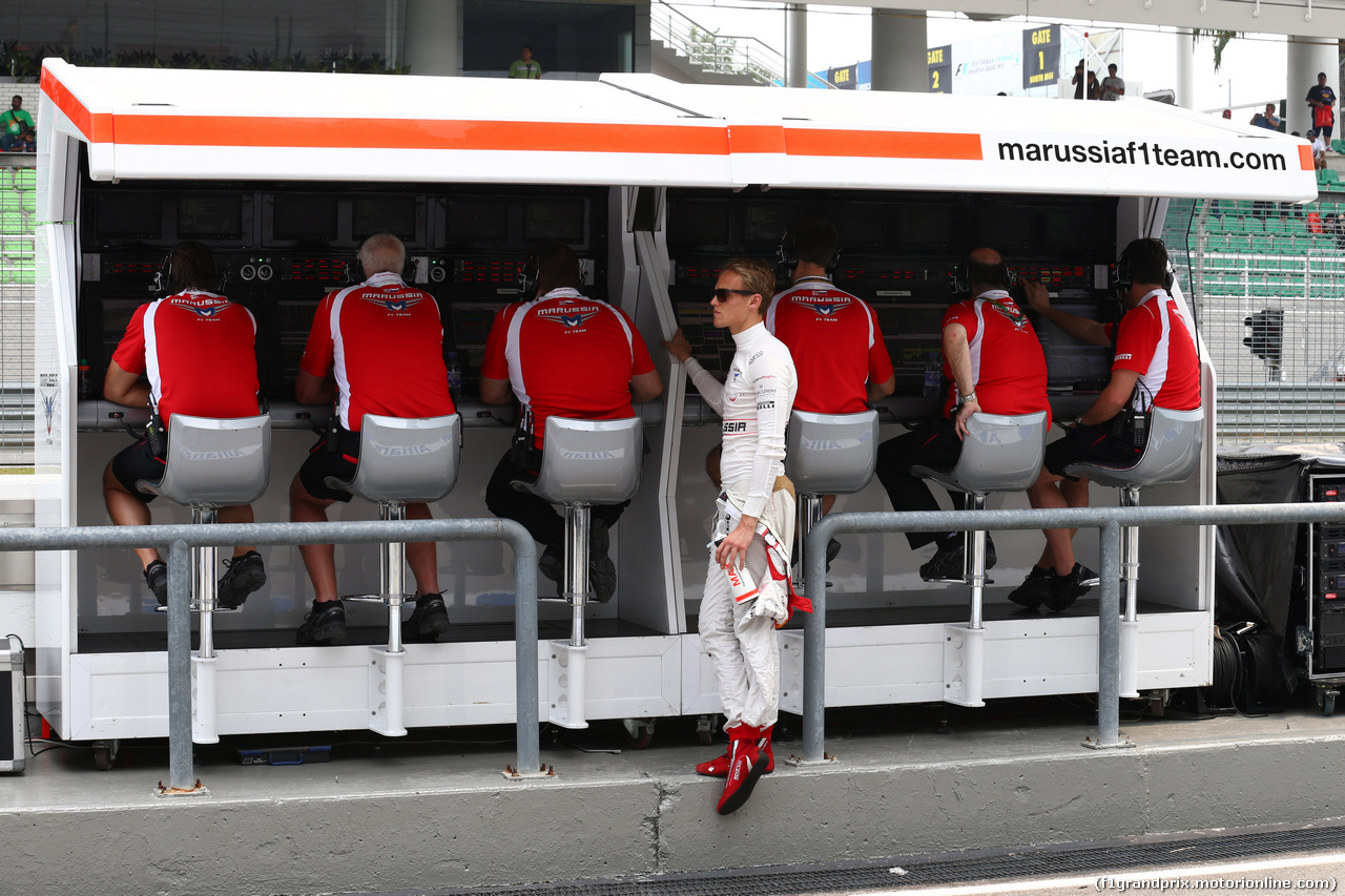 GP MALESIA, 28.03.2014- Prove Libere 2, Max Chilton (GBR), Marussia F1 Team MR03