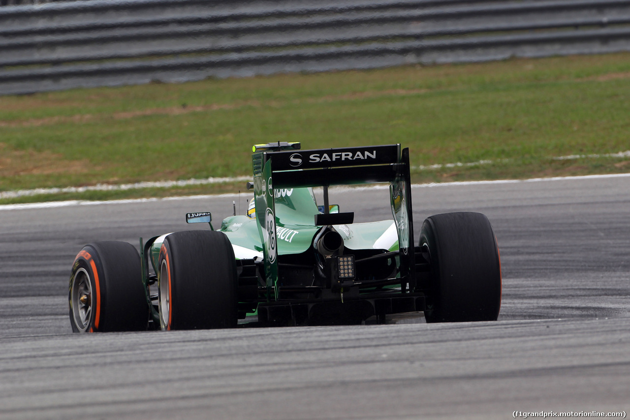 GP MALESIA, 28.03.2014- Prove Libere 2, Marcus Ericsson (SUE) Caterham F1 Team CT-04