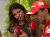 GP MALESIA, 28.03.2014- Free Practice 2, Federica Masolin (ITA), Sky Tv Italia e Marc Gene (ESP), Test Driver Ferrari