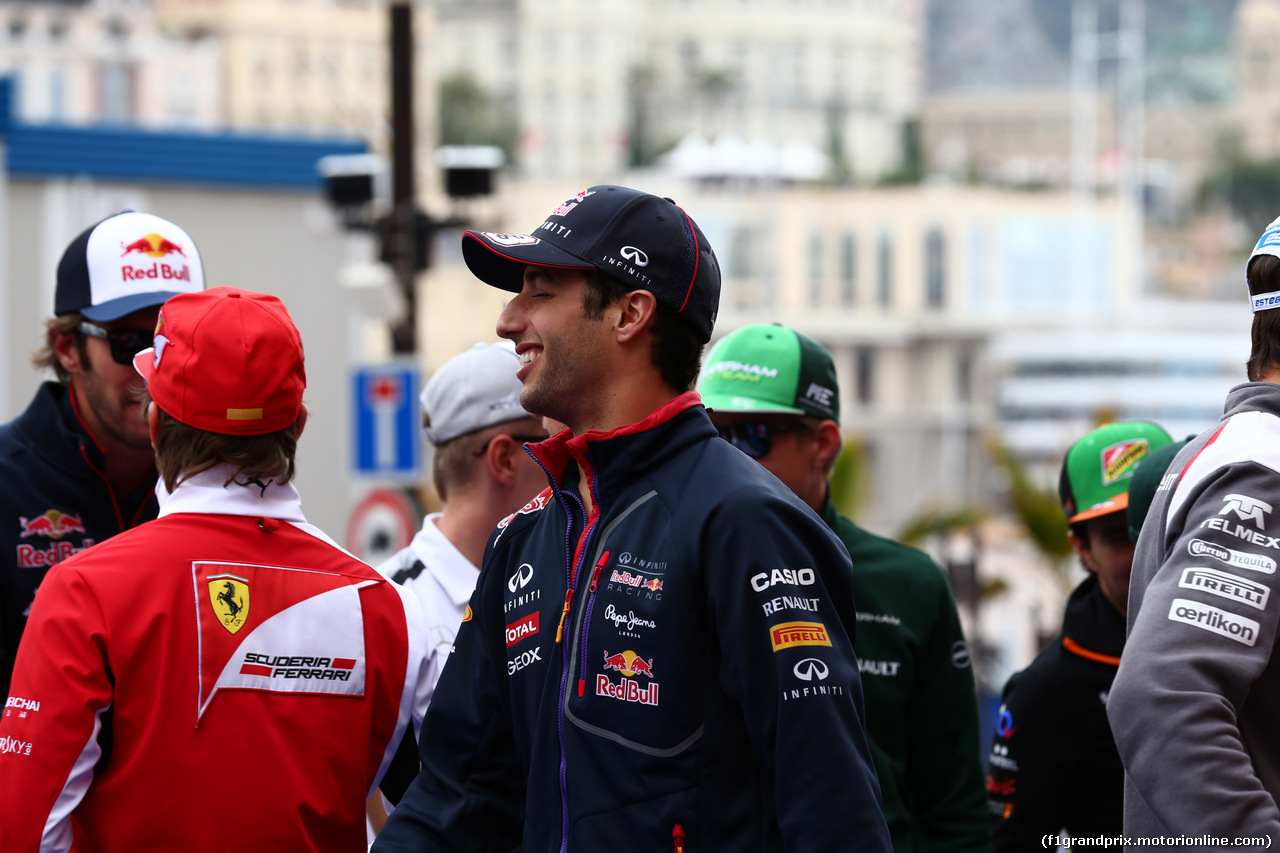 GP MONACO, 25.05.2014- Daniel Ricciardo (AUS) Red Bull Racing RB10