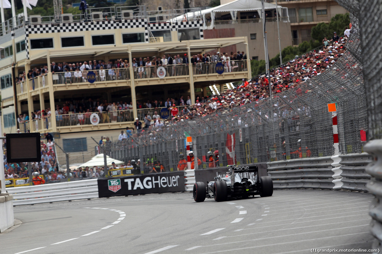 GP MONACO, 25.05.2014- Gara, Kevin Magnussen (DEN) McLaren Mercedes MP4-29